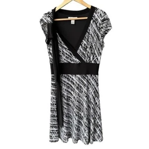 White House Black Market Kleid schwarz Business Preppy Hochzeit Cocktail Gr. Medium - Bild 1 von 4