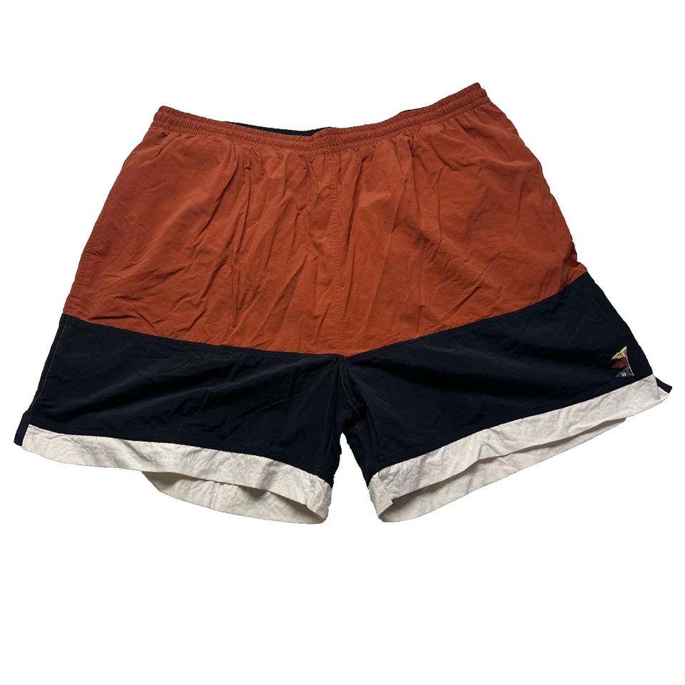 CUTTER & BUCK Mesh Lined Red Elastic & Draw String Waist Swim Trunks 2XL - Image 1 of 4