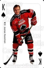 2016-17 Finnish Porin Assat Playing Card #38 Joonas Huovinen