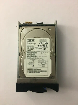 IBM 73GB Hard Drive SCSI SSA 18P3261 9R6006-044 18P4619 + Hard Drive Tray - Image 1 of 3