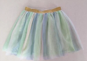 STAR WARS Tutu GIRLS 7/8 Pastel Tulle with Mint Green Lining Gold Waistband - Picture 1 of 6