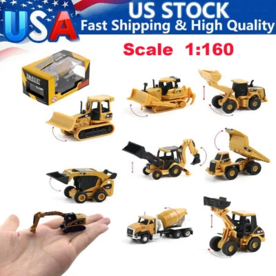 1/150 Alloy DieCast Mini Construction Truck Engineering Vehicle Model Collection - Image 1 of 4