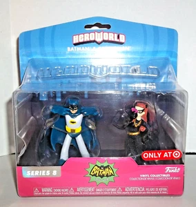 2018 - FUNKO - HEROWORLD - BATMAN & CATWOMAN - TARGET EXCLUSIVE - SERIES 8 - Picture 1 of 3
