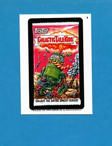 2021 ATTACKY PACKAGES Wacky GPK Variant #3 GALACTIC TALE KIDS garbage pail mars - Picture 1 of 2