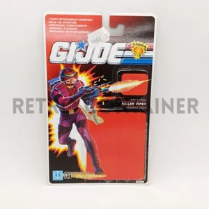 Vintage GI JOE G.I. JOE - Fullcard Card - 1991 SAW Killer Viper ITALIAN Full - Picture 1 of 2