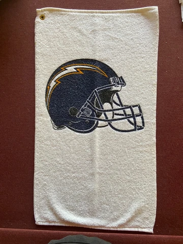 Los Angeles Chargers Rally or Golf Bag Towel 15x27 NFL Sports Fan Football Team Cover