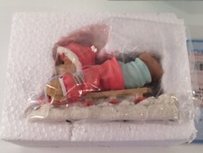 Lana Hold On Tight For Life's... Christmas Cherished Teddies 2003 New 112499