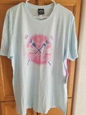 Camiseta KATYDID Azul "Cabello de Lago, No Te Cuidas" Remos Nueva con Etiquetas Foto 1 de 4