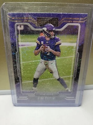 2021 Panini Playbook Kirk Cousins #55 Stardust Vikings - Image 1 of 2