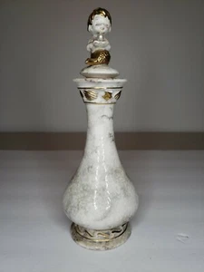 VINTAGE TUSCANY ALABASTRO NAPCOWARE MERMAID BOTTLE C-6336 - Picture 1 of 6