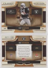 2009 Donruss Classics Classic Singles Gold /100 Eric Dickerson #11 HOF