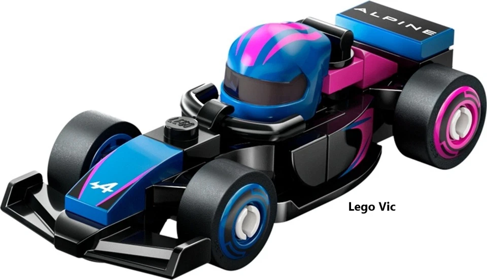 LEGO 71049 MINI FIGURE FIGURINE VOITURE F1 A COLLECTIONNER - MCLAREN N°4 - NEUF