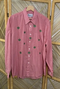 Vintage Shirt Embroidered Christmas Womens XL - Picture 1 of 6