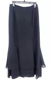 Adrianna Papell Evening Skirt Womens 6 Layered Flowy Fairy Lined Dressy Party - Picture 1 of 9