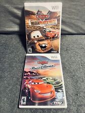 Cars Mater National Championship Race O Rama Nintendo Wii *Both Complete Tested