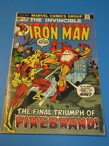 Iron Man #59 Bronze age Firebrand VG