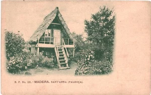 CPA Carte postale Portugal Madeira Sant'Anna Palhoça début 1900 VM91450ok - Picture 1 of 2