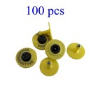 Farm Animal Identification Card Set of 100 TPU Micro Ear Tags Cattle Earrings