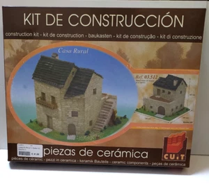CUIT BLOCK 1:87 H0 KIT IN CERAMICA CASA RURALE   20 x 20 x 14 cm  ART 03.512 - Picture 1 of 1