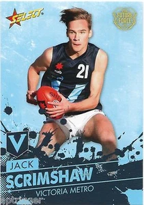 2016 Future Force Base Card (82) Jack SCRIMSHAW Gold Coast - Picture 1 of 1