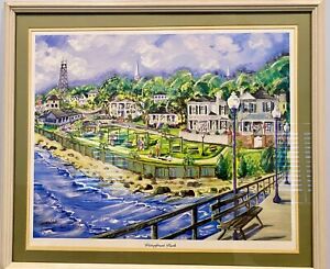 Susan Dade Waterfront Park Southport NC 2x Signed & Numbered 152/500