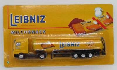 GRELL HERMEY HO 1/87 CAMION CITERNE TRUCK TANKER MB ACTROS LAIT pour LEIBNIZ BOX - Photo 1/4