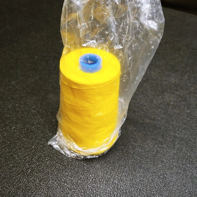 Coats Astra Tex40 Thread In Soft Lemon 100% Spun Poly 6000YD Cone - Image 1 of 4