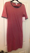 Lularoe Julia Dress NWT Size Small - Solid Heathered - Classic Pencil Dress 