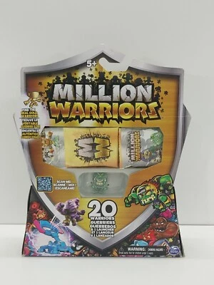 MILLION WARRIORS 20 Pack Bolsas Ciegas Mega y 1 Lanzador Serie 2 NUEVO Foto 1 de 4