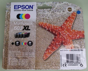 Epson 603 XL Ink Cartridges - 'Starfish' Multipack - Dated 2026 (REF: B) - Photo 1/3