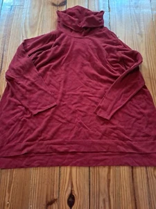 J.Jill PureJill Cotton  Cowl Neck Sweater  Sz 2X - Picture 1 of 2