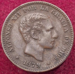 España 5 Céntimos 1879 (G2708) - Imagen 1 de 2