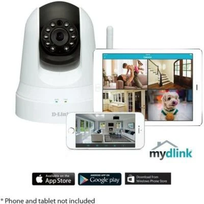 QTY 5 of D-Link Pan & Tilt Wi-Fi Camera DCS-5020L  - Image 1 of 4