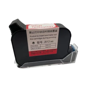 2PC JS12 Premier Quick Dry Compatible Ink Cartridge for 12.7mm Handheld Printer - Picture 1 of 1