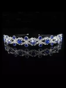 1 Stück Haarreifen Strass Kristall Haarschmuck Haarbänder für Party - Bild 1 von 4