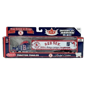 2004 World Series Champions Boston Red Sox Fleer Tractor Trailer Peterbilt 1:80 - Picture 1 of 24