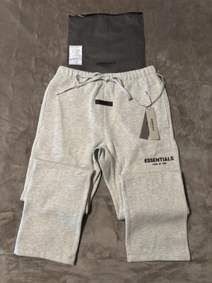 NUEVO FOG Essentials Pantalones de Sudadera Relajados Ligeros Avena Talla Pequeña 100% Auténticos✅ Foto 1 de 4