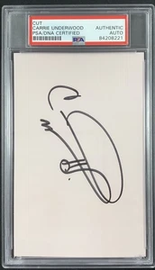 Carrie Underwood Signed Cut Signature American Idol Autograph Country PSA/DNA - Picture 1 of 3
