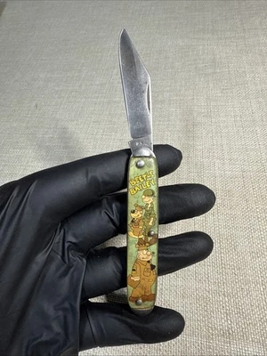 Vintage Beetle Bailey, Otto & Sergeant Snorkel Pocket Knife USA - Image 1 of 4