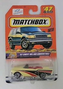 Chevy Bel Air 1998 'Matchbox' Drop Tops '57 convertible crema 47 de 100 36441 - Imagen 1 de 17