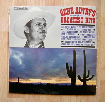GENE AUTRY лучшие хиты Columbia CL 1575 моно 6 глаз оригинал 1962 запечатанный - Изображение 1 из 4