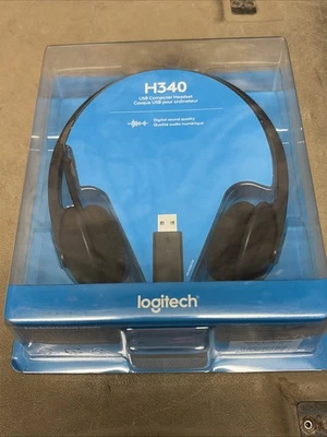 Logitech H340 USB Computer Headset  - Image 1 of 3