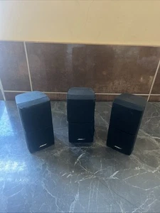 3x Bose Accoustimass Dual Cube Speakers - All Untested, Unit Only - Picture 1 of 13