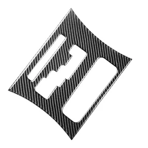 For Dodge Charger 2011-2014 Carbon Fiber Console Gear Shift Panel Cover Trim - Picture 1 of 13