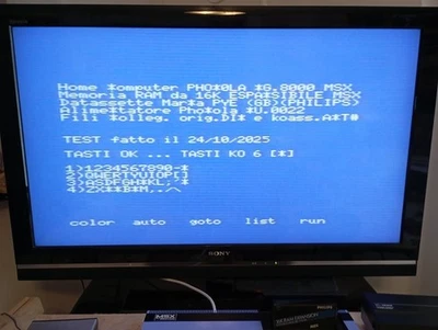 Home Computer MSX PHONOLA VG8000 - Immagine 1 di 4