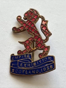 Empire Exhibition Schottland 1938 Metallabzeichen.  - Bild 1 von 2
