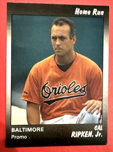 Tarjeta promocional 1991 Star Company Cal Ripken Jr *Home Run limitada a 300 impresa - Imagen 1 de 8