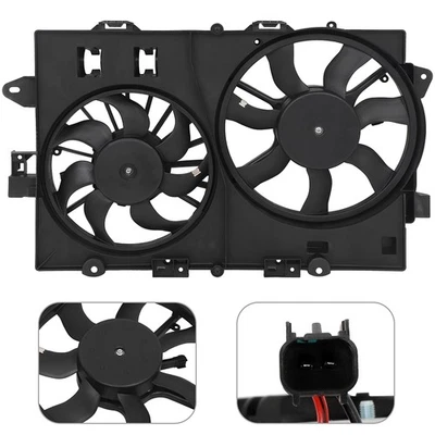 Cooling Fan Assembly For 2006-2008 Chevrolet Equinox Pontiac Torrent Foto 1 de 4