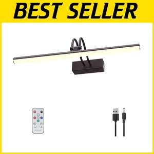 16" Remote-Controlled Wireless Picture Light - Dimmable & Adjustable Design - Picture 1 of 10