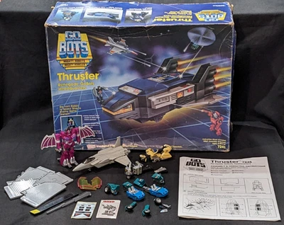 ¡Lote de piezas Go Bots con caja de propulsor! Leader, CyKill, Night Ranger y más Foto 1 de 4